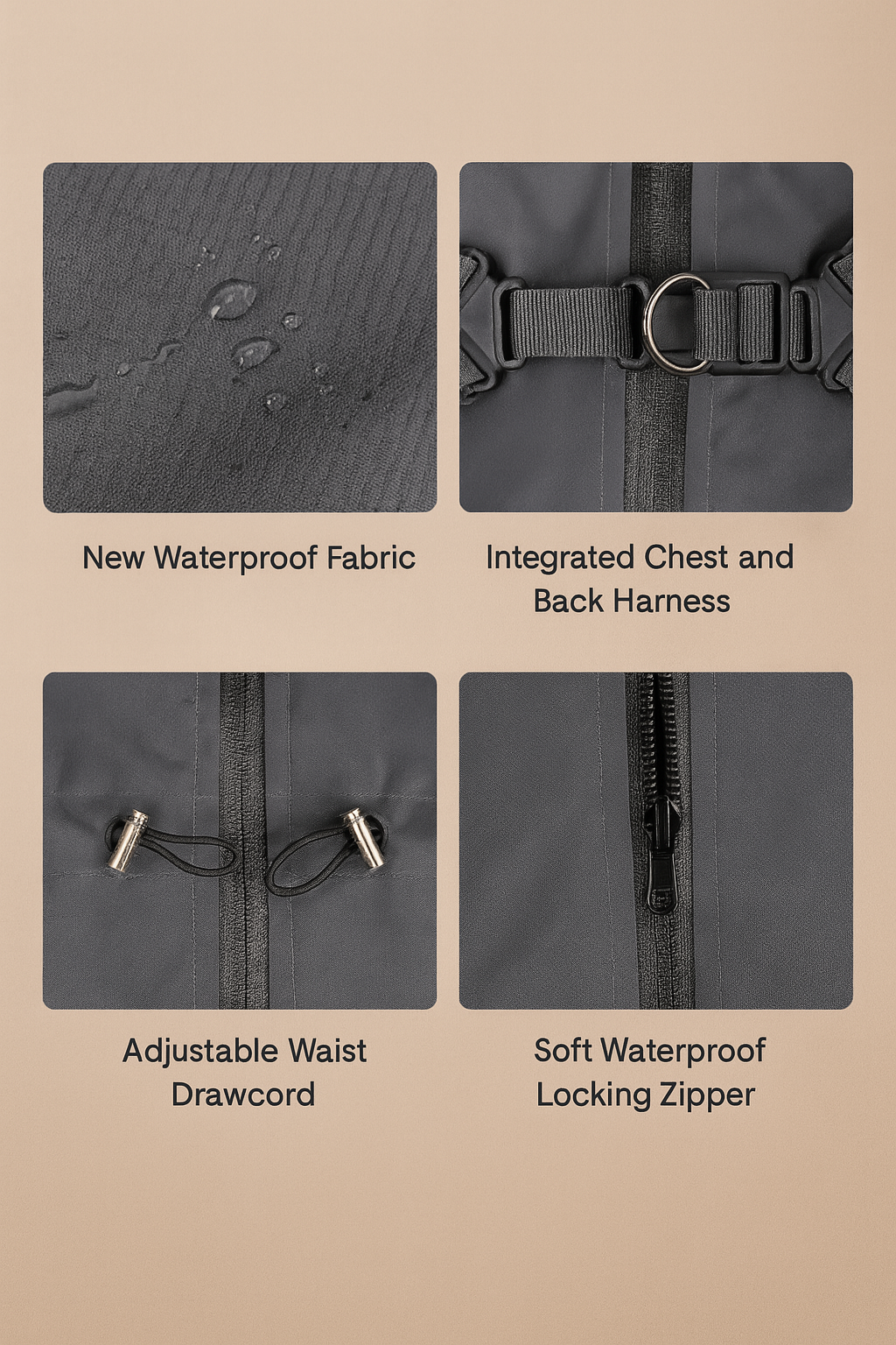 PetLikee Dog Outdoor Jacket