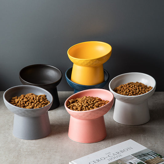 Slanted Matte Pet Bowls