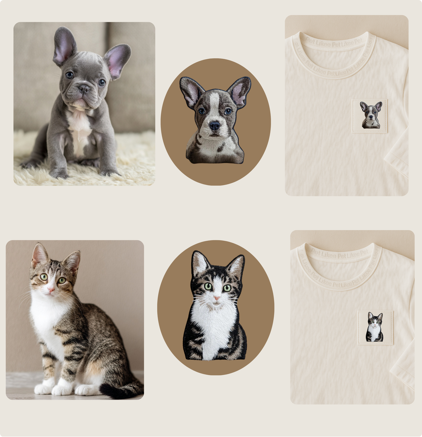 Short Sleeve T-shirt & DIY Badge